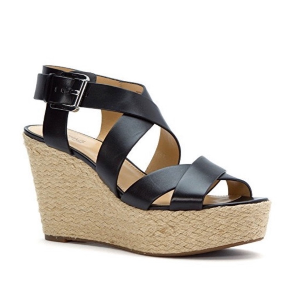 Michael Kors Celia Platform Wedge Sandals